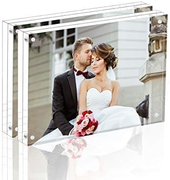 Magicool Premium Acrylic Photo Frame- Magnet Photo Frame -Double Sied Thick by Magicool