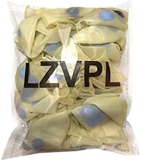 Blue Confetti Balloons 40 pack, 12 inch Transparent Party Balloons - Image 7