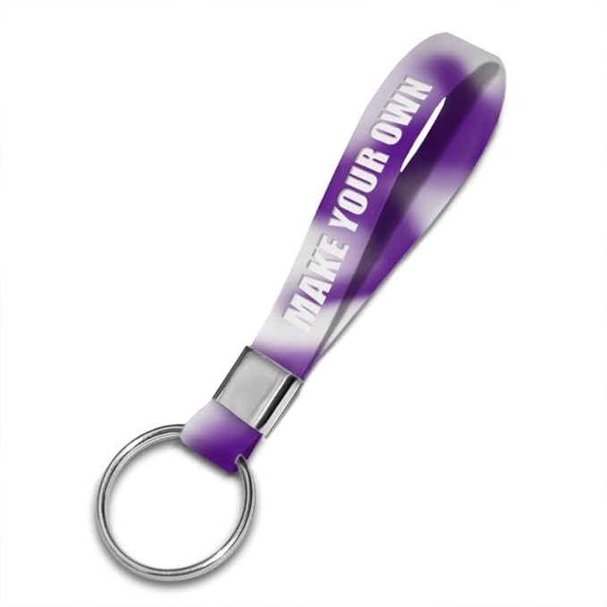 50 Personalized Silicone Keychains - Image 6