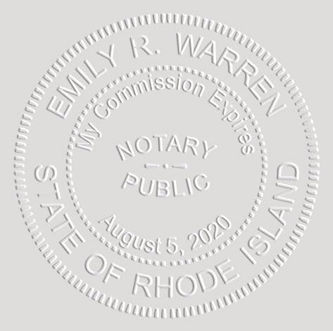 MaxMark Notary Seal Round Pink Embosser - Image 3