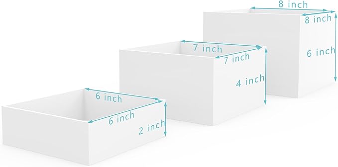 Buffet Risers, Food Risers for Buffet Table, Display Stand Shelf for Catering - Image 4