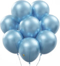 AFTERLOON® Biodegradable Balloons 50 pcs Pearlized Caribbean Blue 10 Inch by AFTERLOON%C2%AE