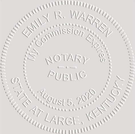 MaxMark Notary Seal Round Desk Embosser - Image 3