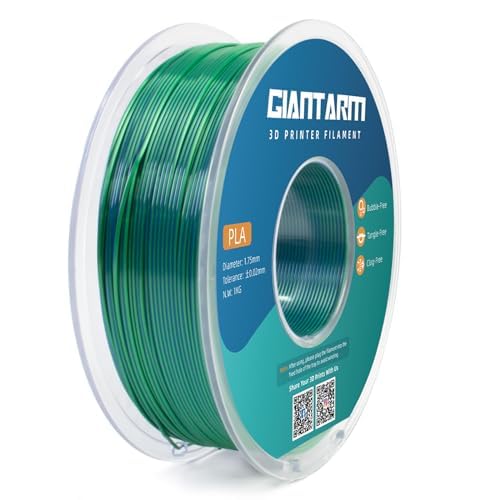 GIANTARM Dual Color PLA Filament, Silk PLA Filament 1.75mm +/-0.02mm, 1KG Spool - Image 7