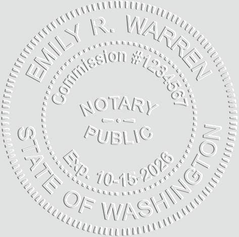 MaxMark Notary Seal Round Desk Embosser - Image 3