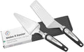 Pie Server Spatula and Cake Slicer Set by Paxnok
