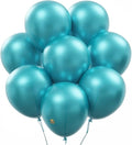AFTERLOON® Biodegradable Balloons 50 pcs Pearlized Turquoise Blue 10 Inch by AFTERLOON%C2%AE