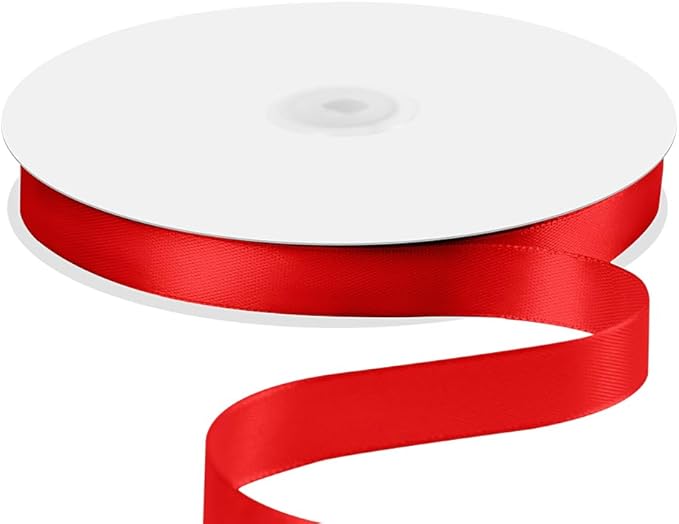 5/8" x 100 Yards Satin Ribbon by Quhora
