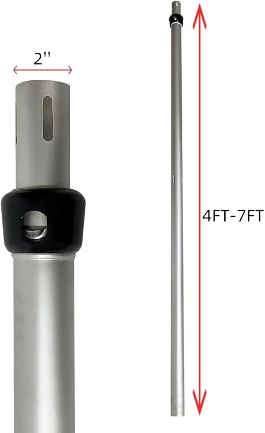 Portable Pipe and Drape Heavy Duty Backdrop Stand, ADJ Metal Frame and Heavy - Image 7