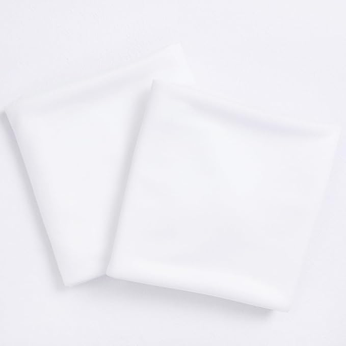 Socomi White Sheer Wedding Arch Draping Fabric 29" x 20Ft 2 Panels Outdoor - Image 2