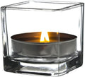 WGV 2 Inch Tea Light Votive Candle Holder, Square Cube 2”x2”, Small Tiny by WGVInternational-OpusGlassware
