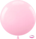 Bezente Pastel Pink Balloons 36 Inch by Bezente