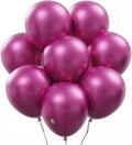 AFTERLOON® Biodegradable Balloons 50 pcs Pearlized Fuchsia 10 Inch, Pearlescent by AFTERLOON%C2%AE