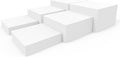 Buffet Risers, Food Risers for Buffet Table, Display Stand Shelf for Catering by LaumffonOfficial