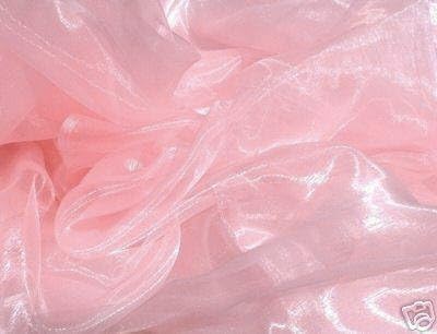 VDS Blush Pink Organza Fabric, 5 Yards Continuous, 45” Wide, Wedding Party - Image 9