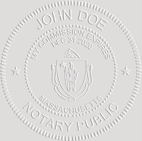 MaxMark Notary Seal Round Desk Embosser - Image 3