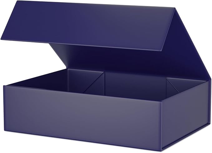 Blue Gift Box 11.9" x 8.5" x 3.3" by ROSTELACK
