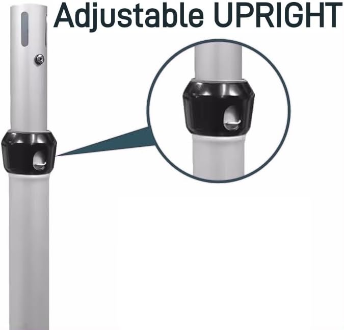 Portable Pipe and Drape Heavy Duty Backdrop Stand, ADJ Metal Frame and Heavy - Image 6