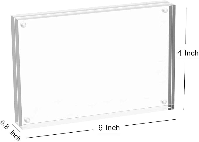 Meetu Acrylic Picture Frame 4x6 - Image 2