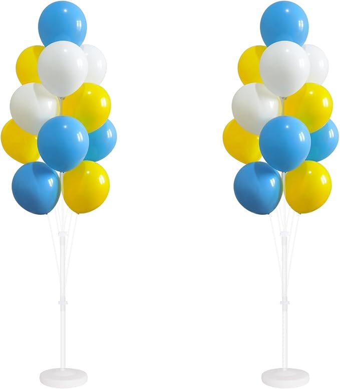 Balloon Column Kit for Floor- Set of 2, Balloon Columns by IMISNO