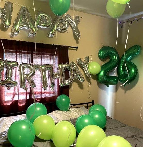 Green 40 Inch 0 Number Balloons, 0 Decorations - Image 5