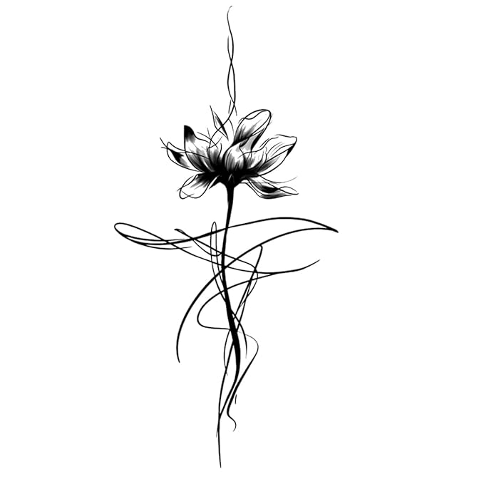 INKARTLINK Tattoo Tech, 2 Sheets Large Semi Permanent Tattoo, Adult Art Design - Image 3