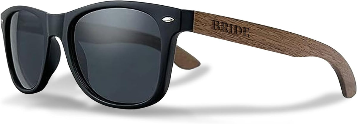 Bride and Groom Polarized Sunglasses by GroomBrideGifts