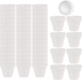 54 Pcs Small Mini White Clay Pots 2.1'' Terracotta Pot Clay Ceramic Pottery by FcactiTerracottaPots