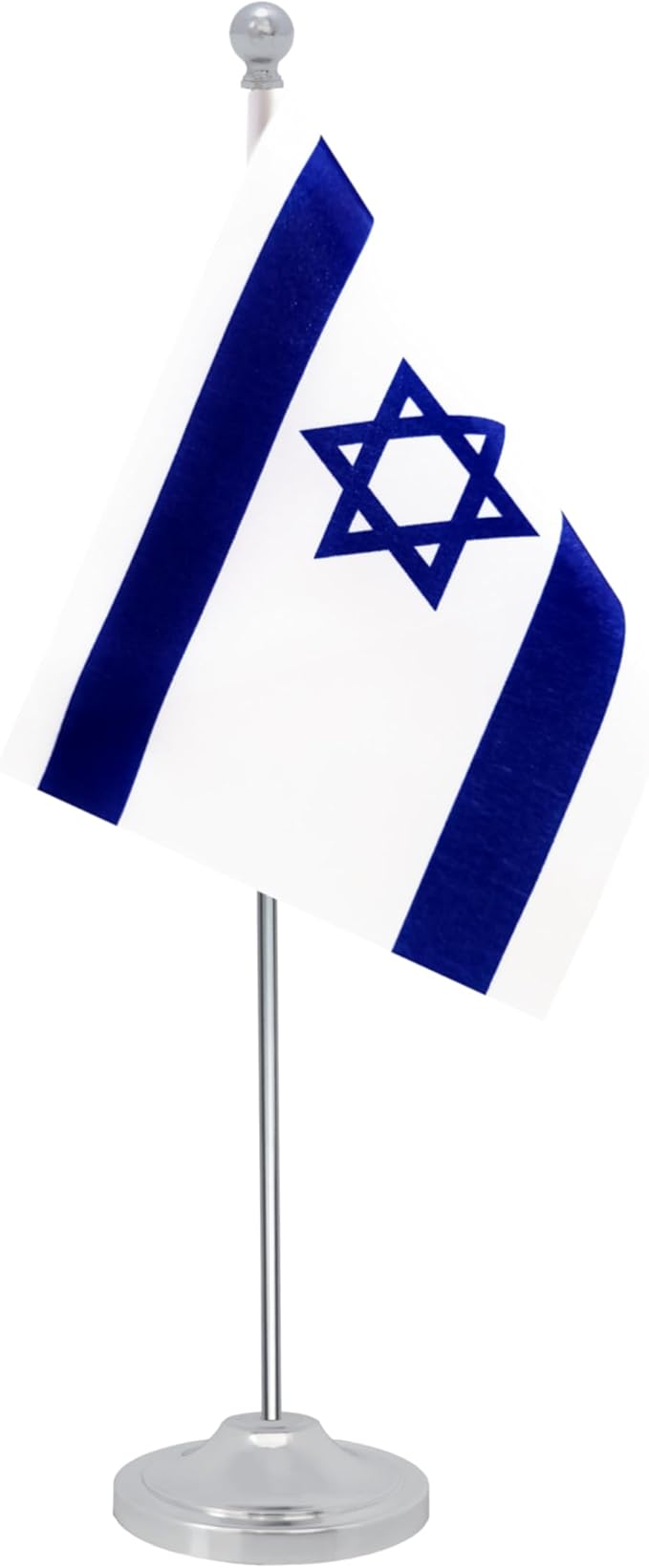 Israel Desk Flag, Israeli Table Office Flag by Unknown