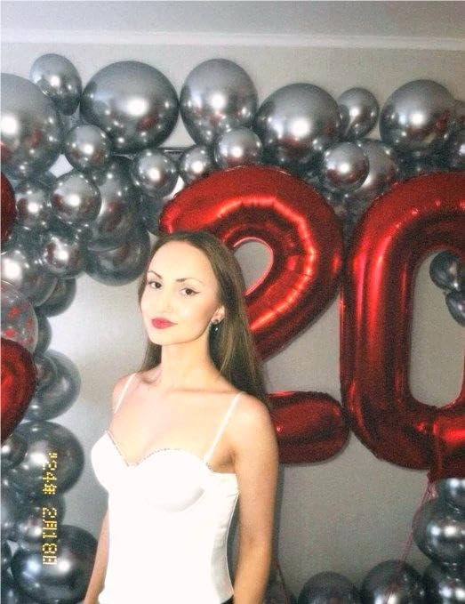 Red 40 Inch 0 Number Balloons, 0 Decorations - Image 8