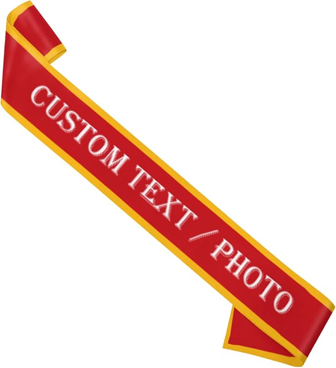 Custom Sash, Personalized Birthday Sash by Handmade