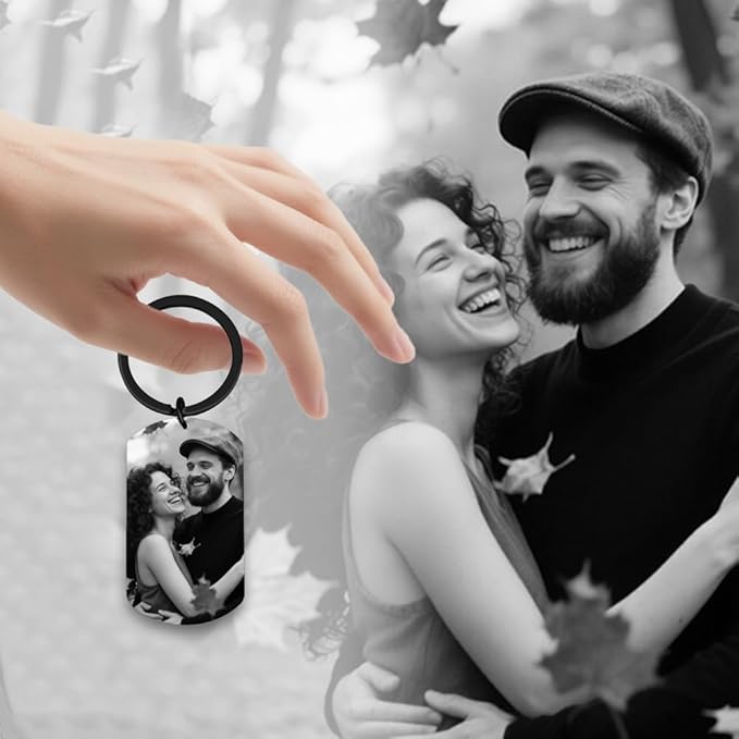 Personalised Keyring with Custom Photo & Text - Image 4