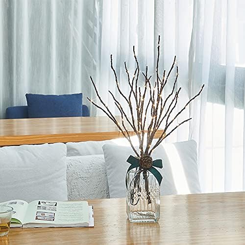 Hairui Twig Branches with Fairy LED Lights 18IN 70LED Battery Operated Lighted - Image 5