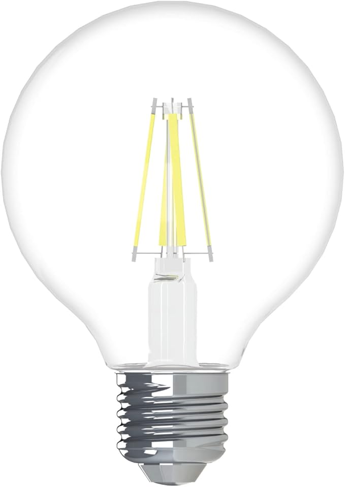 GE Refresh LED Light Bulbs, 60 Watt, G25 Globe Bulbs, Medium Base 3 Count - Image 9