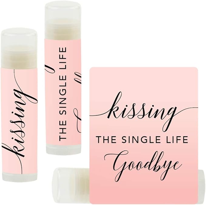 Andaz Press Blush Pink Rose Elegant Bridal Shower Engagement Party, Lip Balm by AndazPress