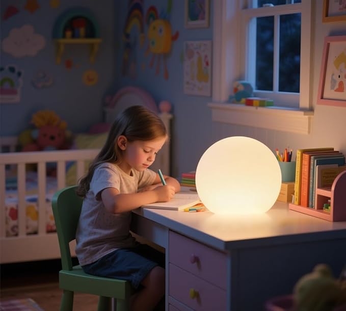 LED Night Light Ball Globe Lamp - Image 7