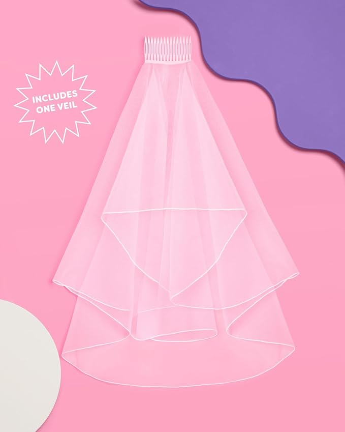 xo, Fetti Bachelorette Party Sash + Veil - Image 3