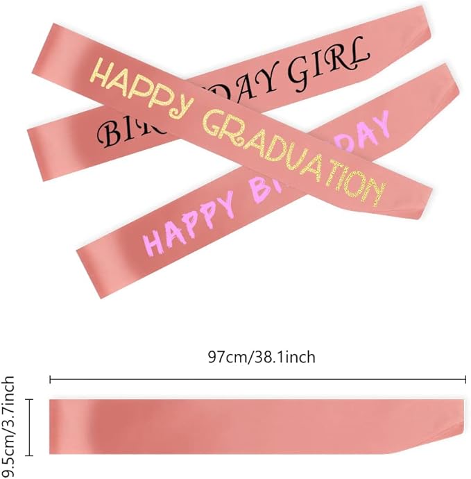 16 Pcs Sash Blank Satin Sash Rose Gold Sash Party, Bride To Be Sash, Plain Sash - Image 2