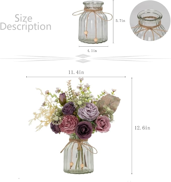 LESING Fake Artificial Flowers - Image 3
