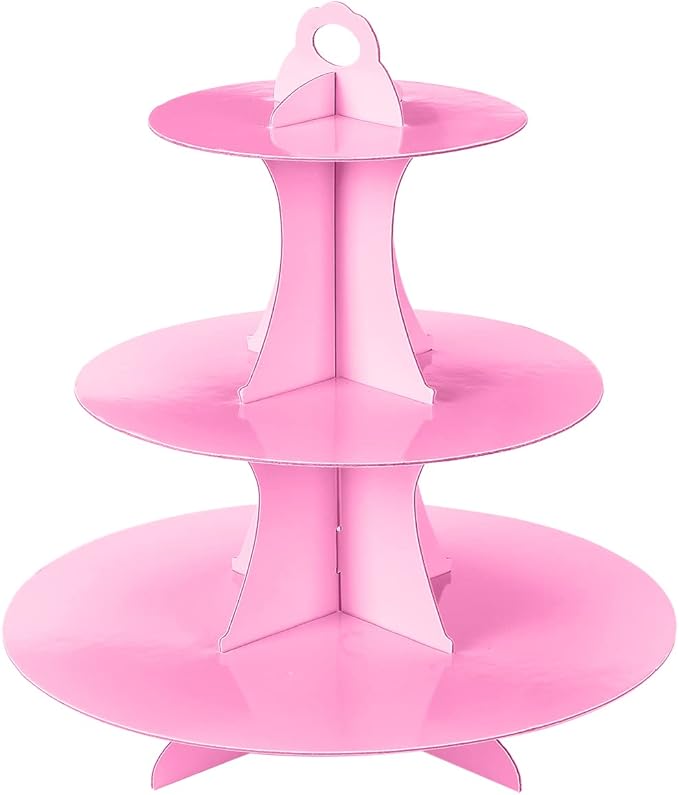 2Pcs 3-Tier Cupcake Stand, Cake Stand holder, Tiered DIY Cupcake Stand Tower - Image 8