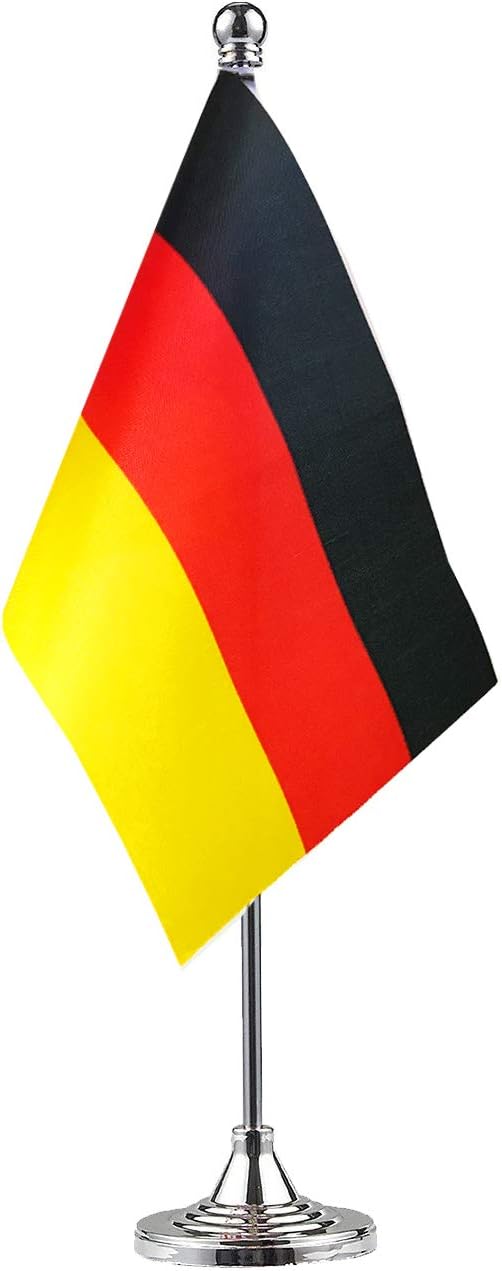 Germany German Flag Table Desk Flags, Office Flag, International World Country by GentleGirl