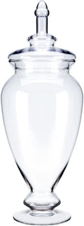 Glass Large Apothecary Jars, Decorative Wedding Candy Organizer Canisters by DiamondStar
