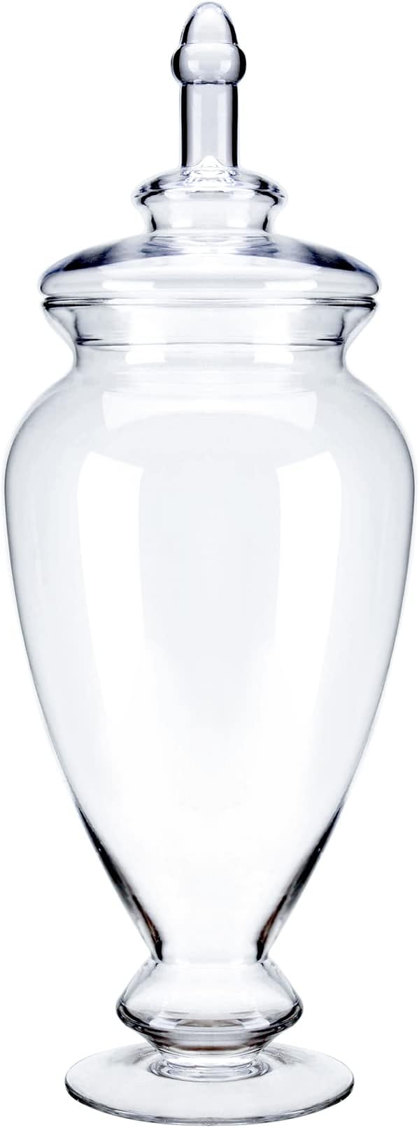 Glass Large Apothecary Jars, Decorative Wedding Candy Organizer Canisters by DiamondStar