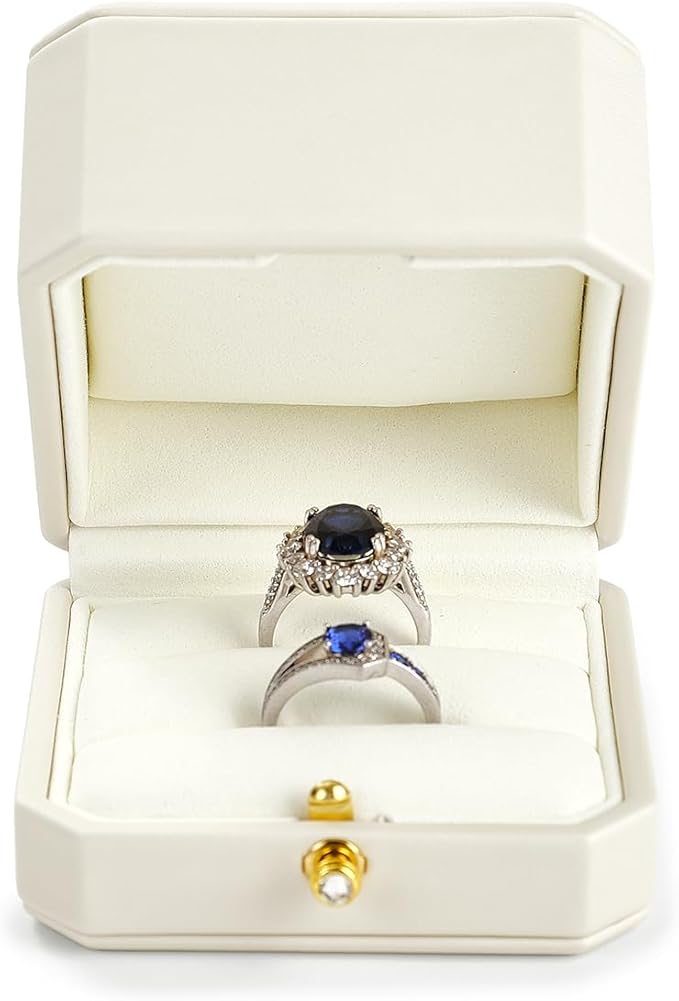 Oirlv Premium Leather Double Ring Box - Image 5