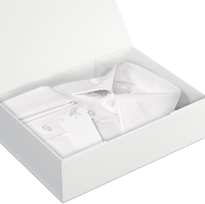 White Gift Box 11.9" x 8.5" x 3.3" - Image 4