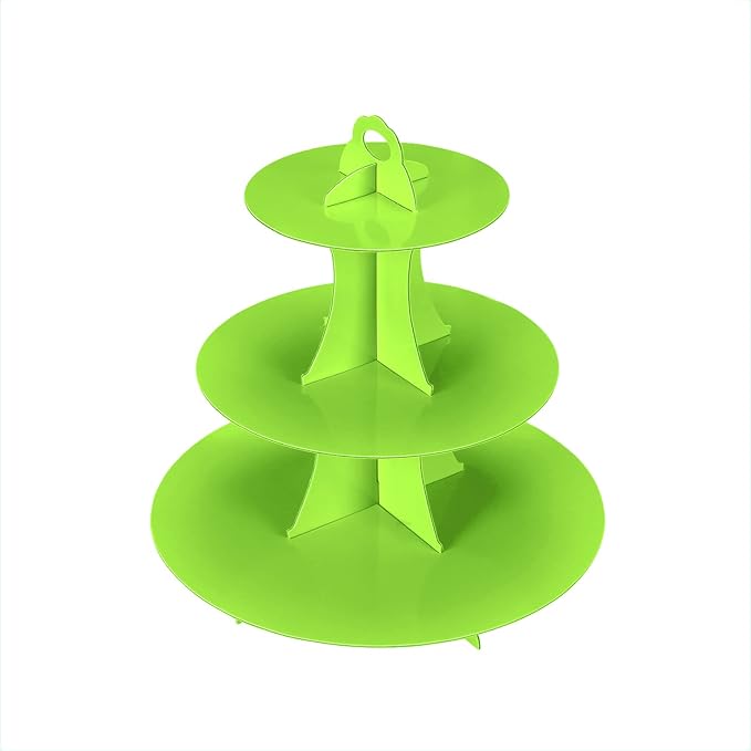 3-Tier Cupcake Stand, Cake Stand holder, Tiered DIY Cupcake Stand Tower by funnytrendypartysupplies