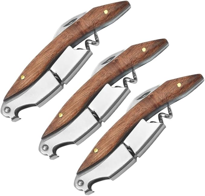 Professional Waiter Corkscrew Wine Key by Kit-Home