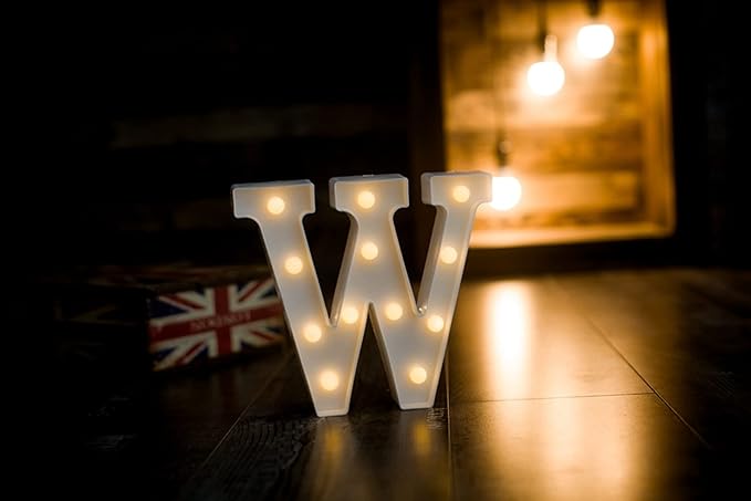 Foaky LED Letter Lights Sign Marquee Light Up Letters Sign - Image 2
