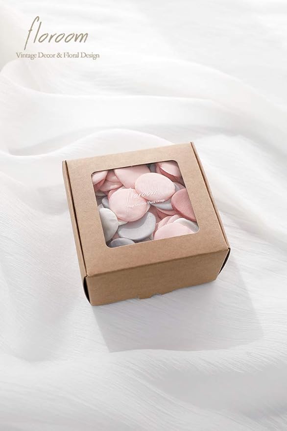 Floroom 300pcs Rose Petals Artificial Faux Silk Flower Petals - Image 6