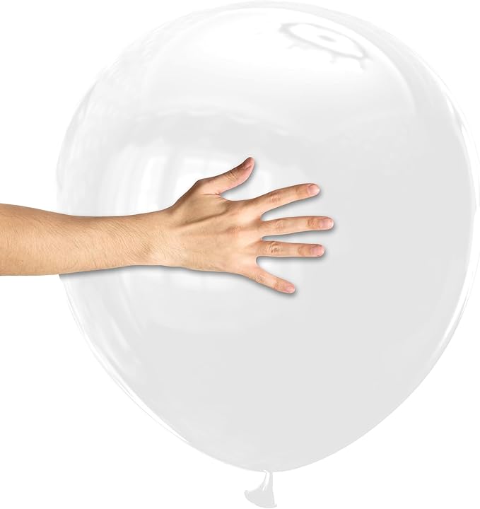 KAWKALSH White Big Balloons 32pcs, 18 Inch Large Latex Giant Heavy Duty Balloons by %E7%AB%8B%E5%8D%B3%E8%B4%AD%E4%B9%B0